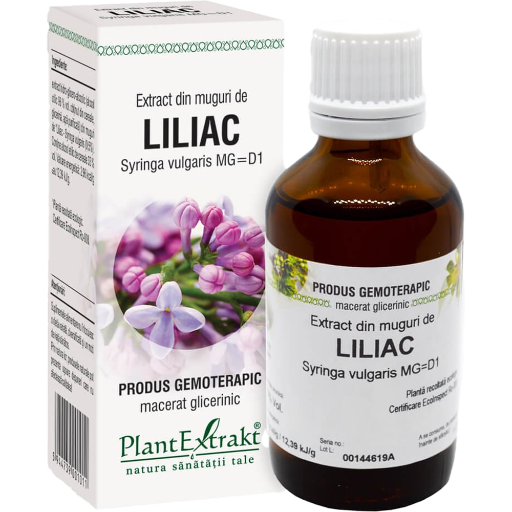 Extract din Muguri de Liliac, 50 ml, PLANTEXTRAKT