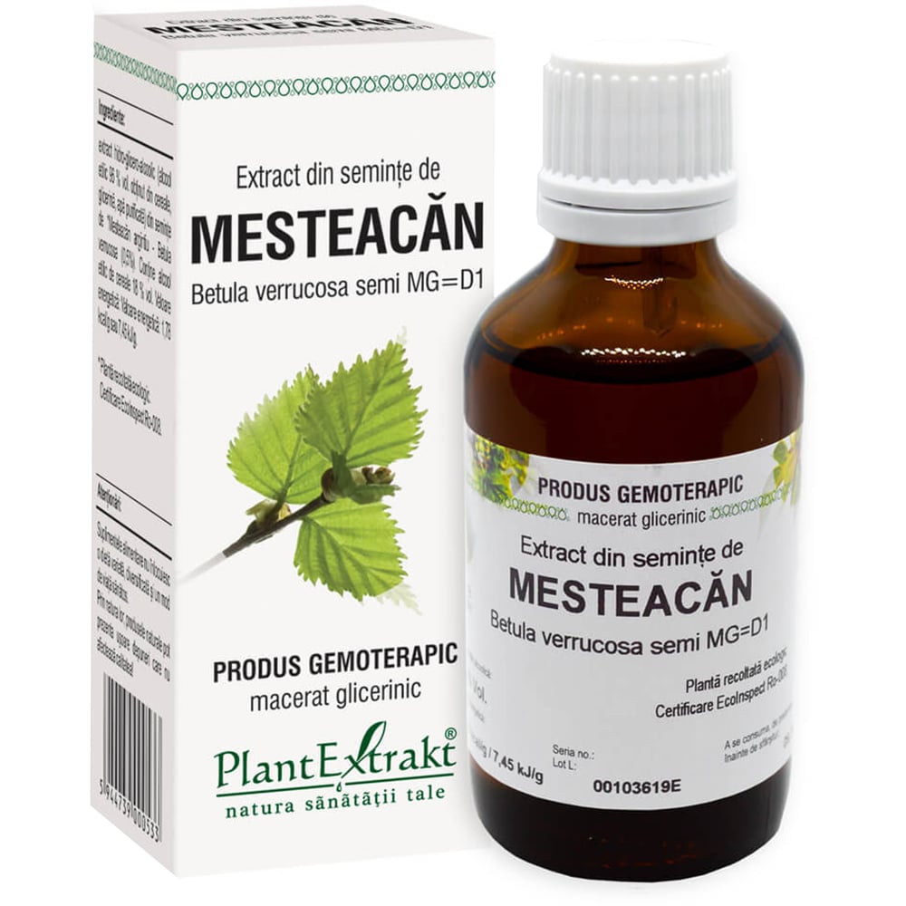 Extract din Seminte de Mesteacan, 50 ml , PLANTEXTRAKT