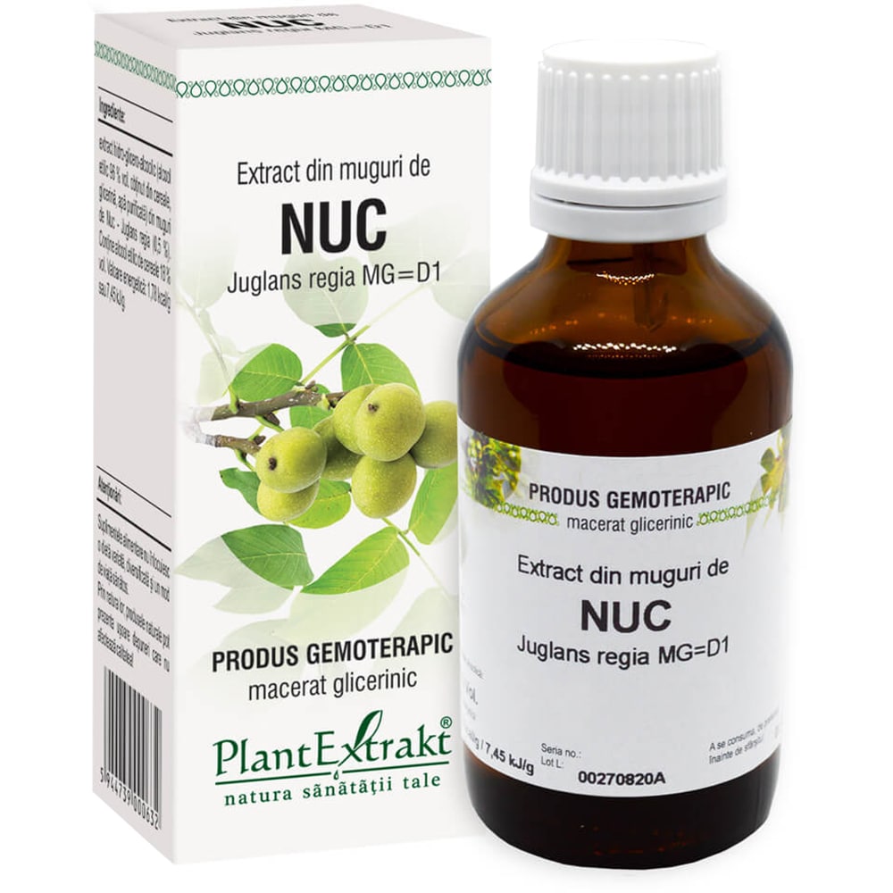 Extract din Muguri de Nuc, 50 ml, PLANTEXTRAKT