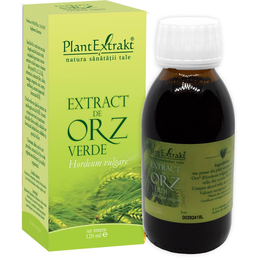 Extract din Orz Verde, 120 ml, PLANTEXTRAKT