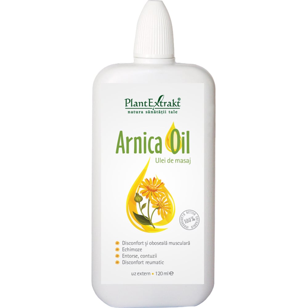 Ulei de arnica, 120 ml, PLANTEXTRAKT