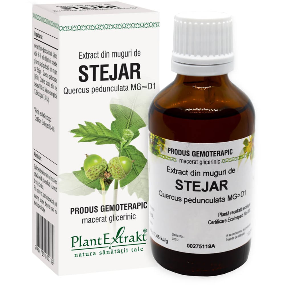 Extract din Muguri de Stejar, 50 ml, PLANTEXTRAKT