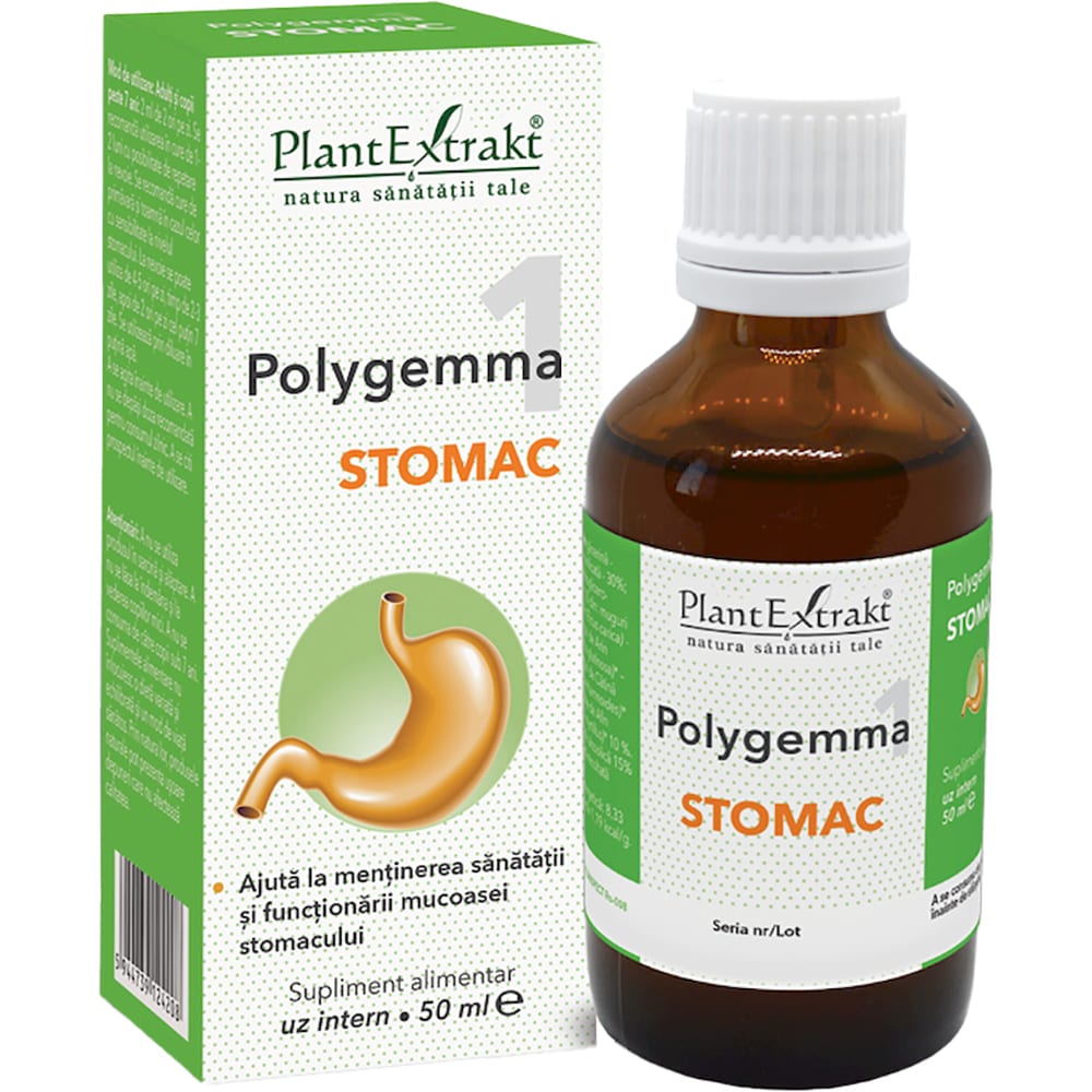 Polygemma 1 Stomac, 50 ml, PLANTEXTRAKT