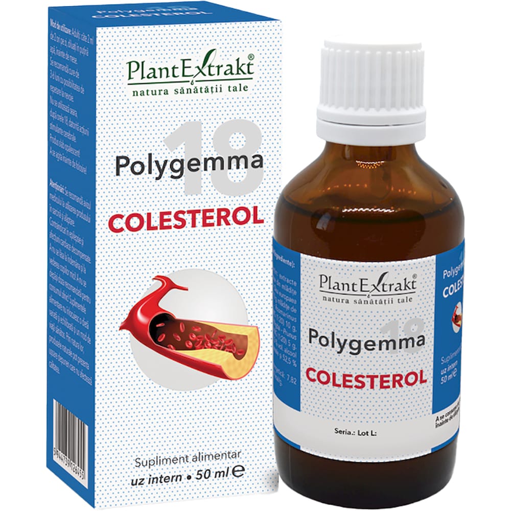 Polygemma 18 Colesterol, 50 ml, PLANTEXTRAKT