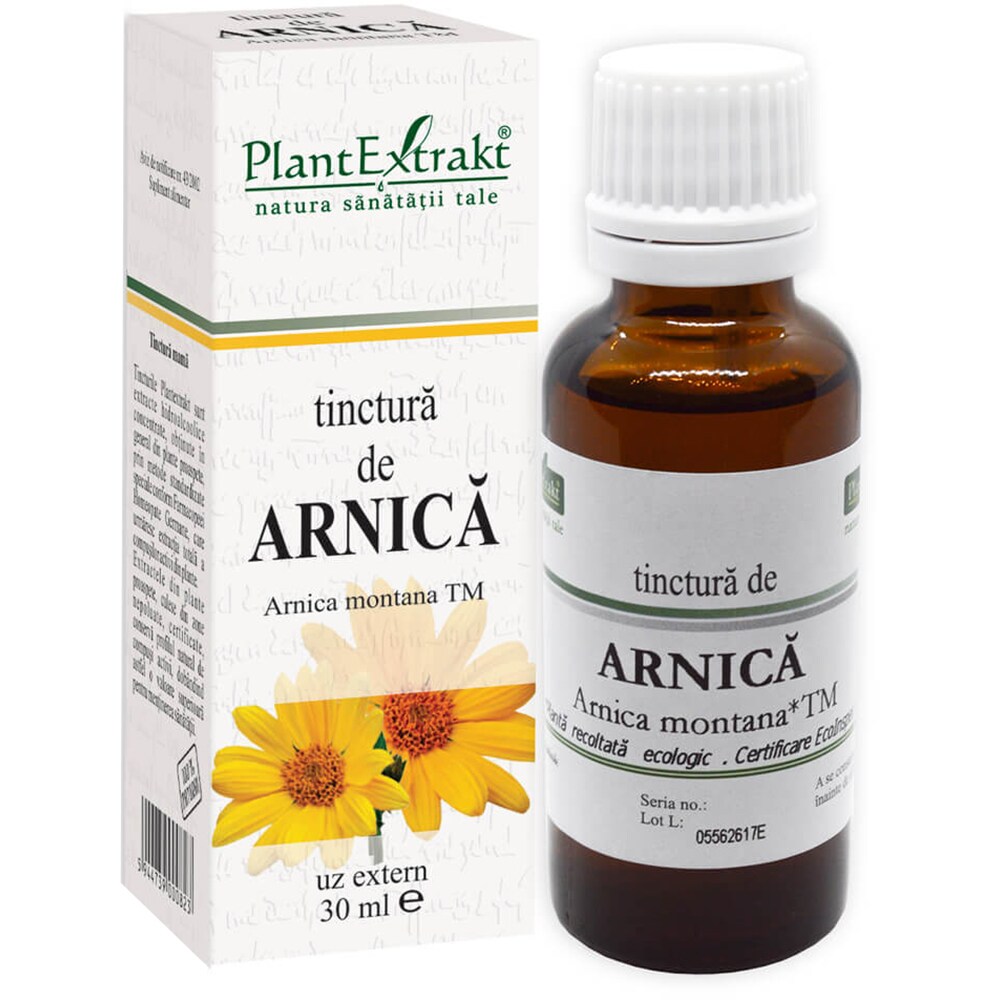 Tinctura de Arnica, 30 ml, PLANTEXTRAKT