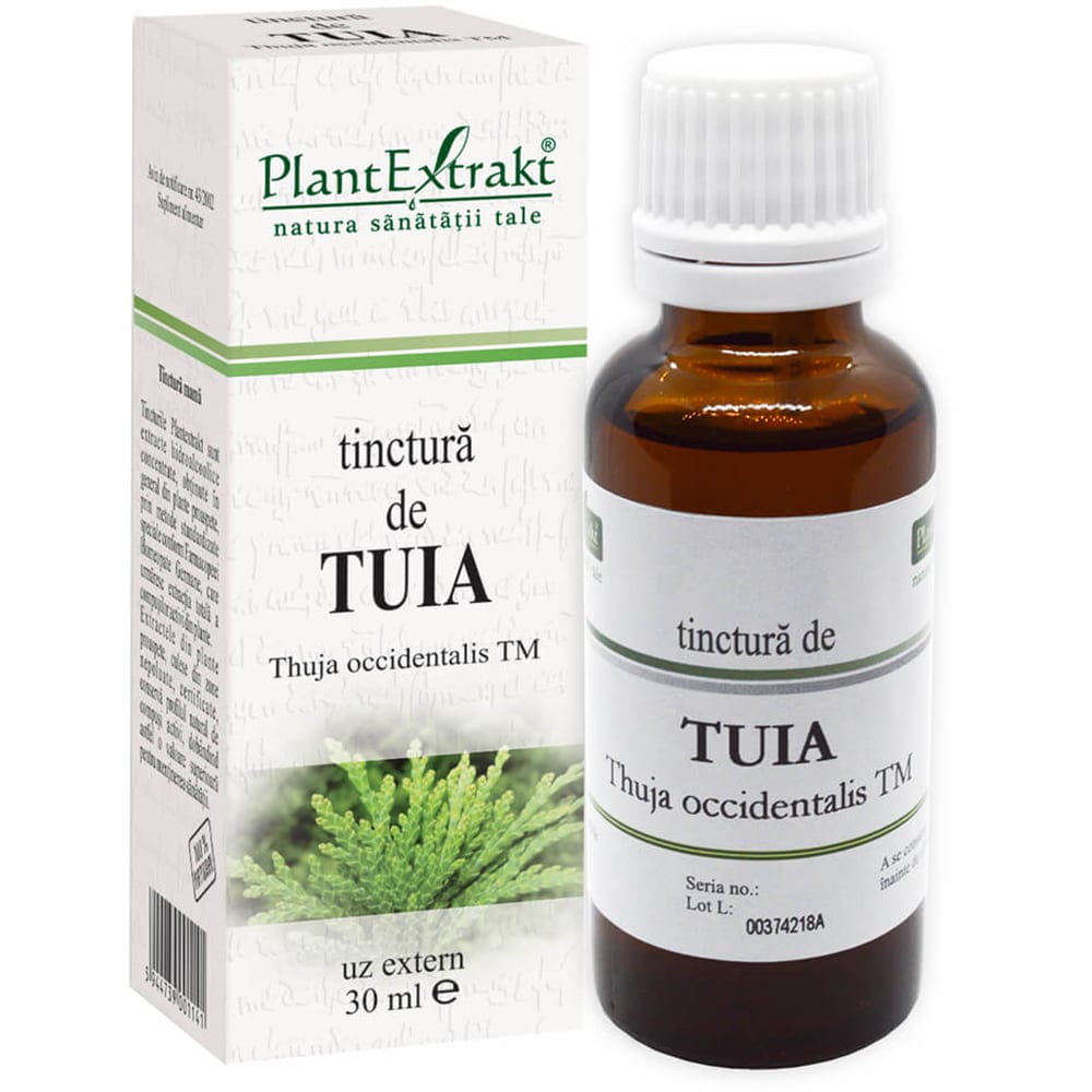 Tinctura de Tuia, 30 ml, PLANTEXTRAKT