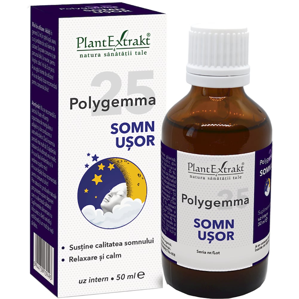 Polygemma 25 Somn Usor, 50 ml, PLANTEXTRAKT