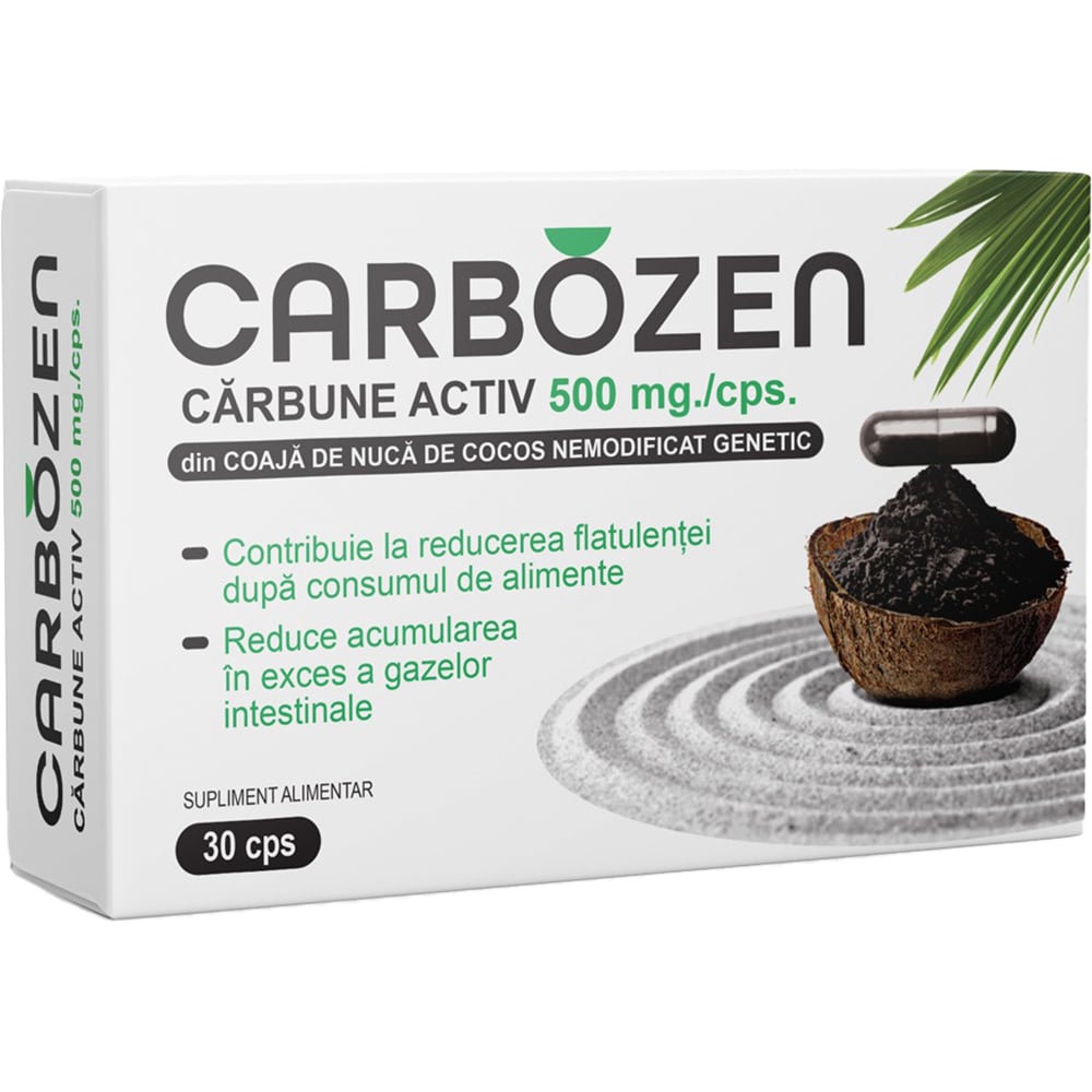 Supliment Carbozen, 30 capsule, ROTTA NATURA