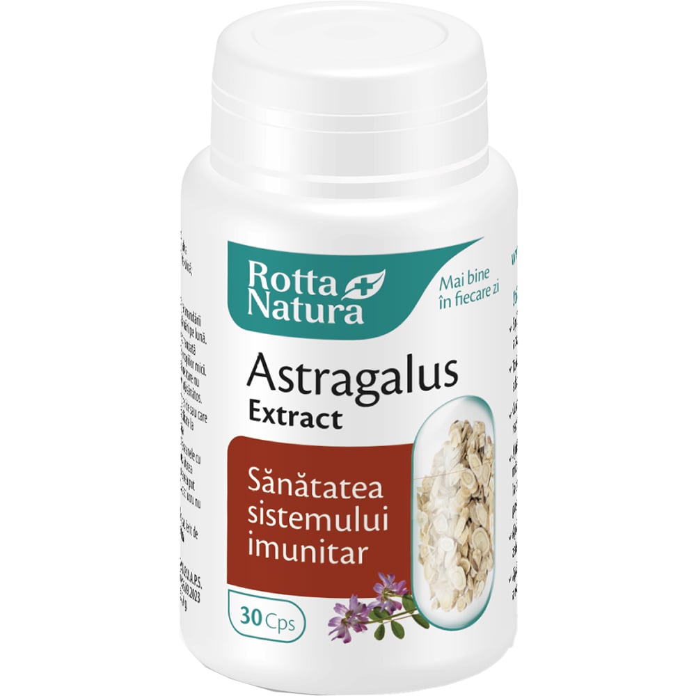 Supliment Astragalus Extract, 30 capsule, ROTTA NATURA