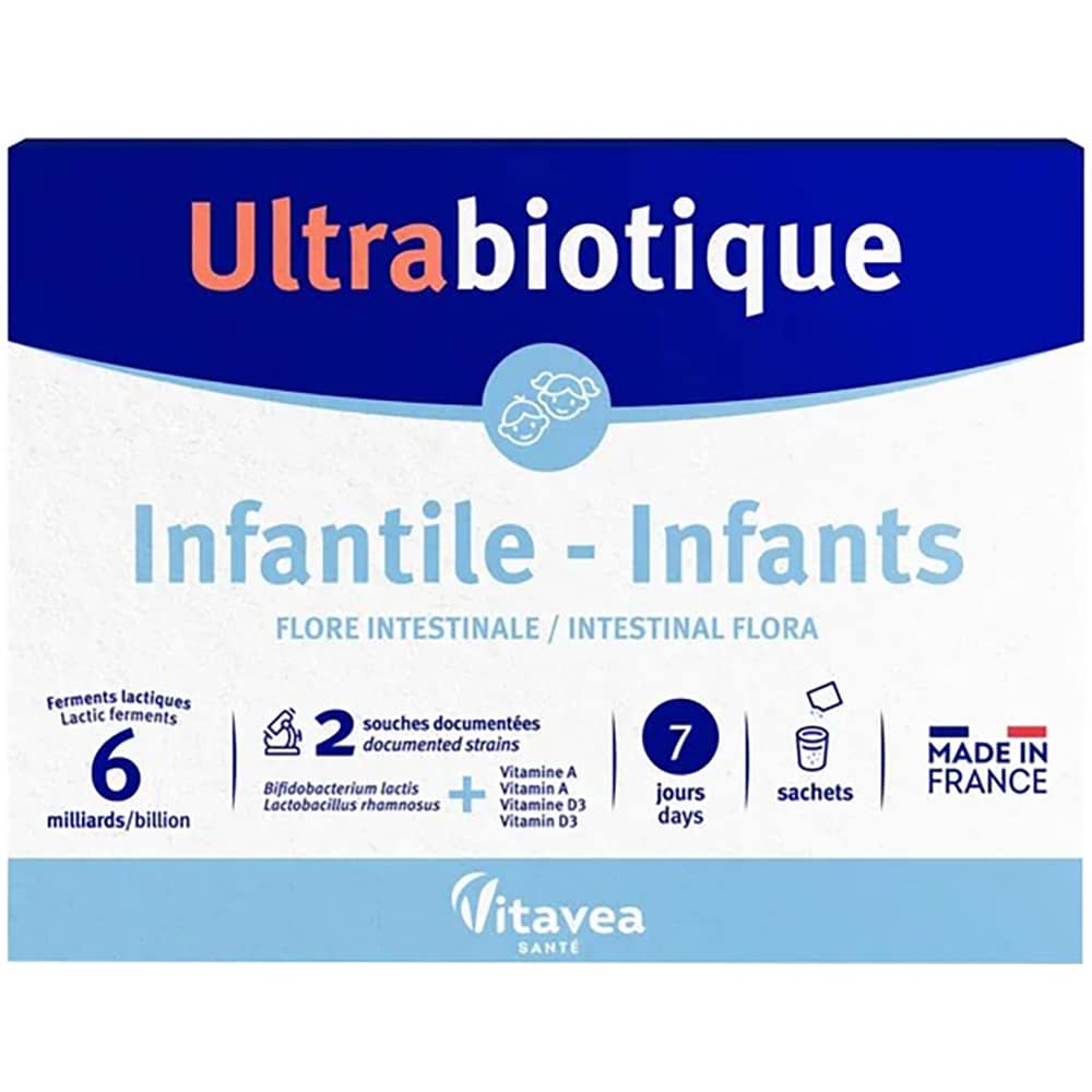 Supliment alimentar Probiotic Infantile, 7 plicuri, VITAVEA