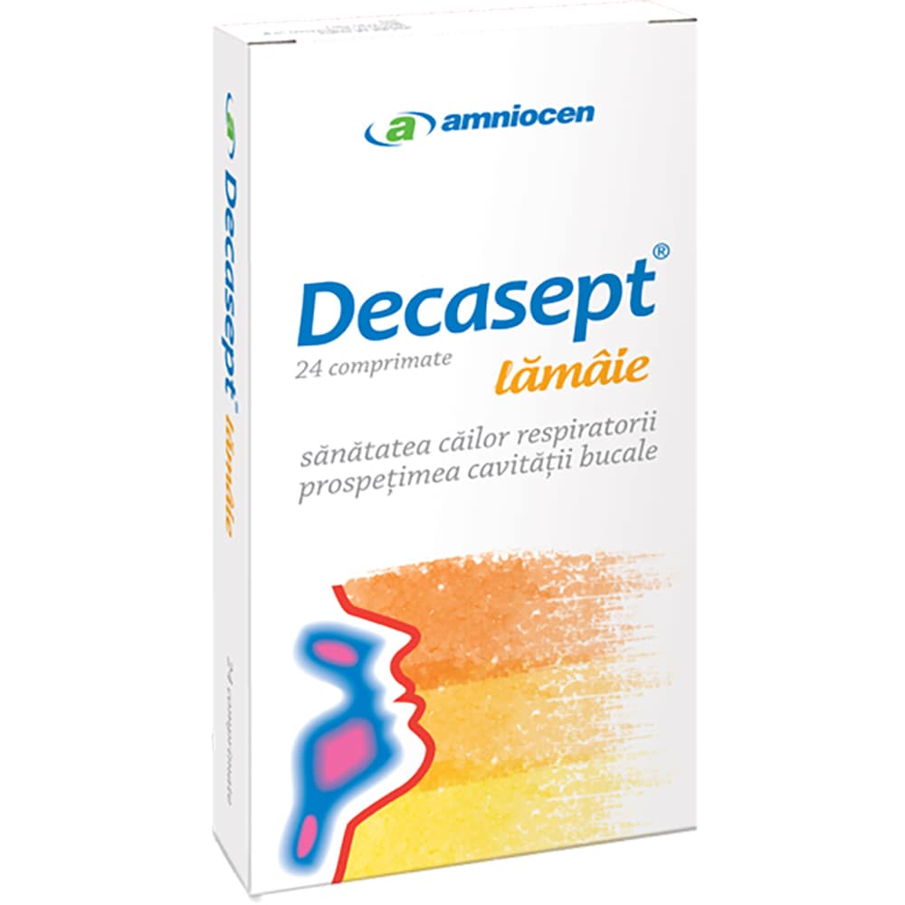 Supliment Decasept Lamaie, 24 comprimate, AMNIOCEN