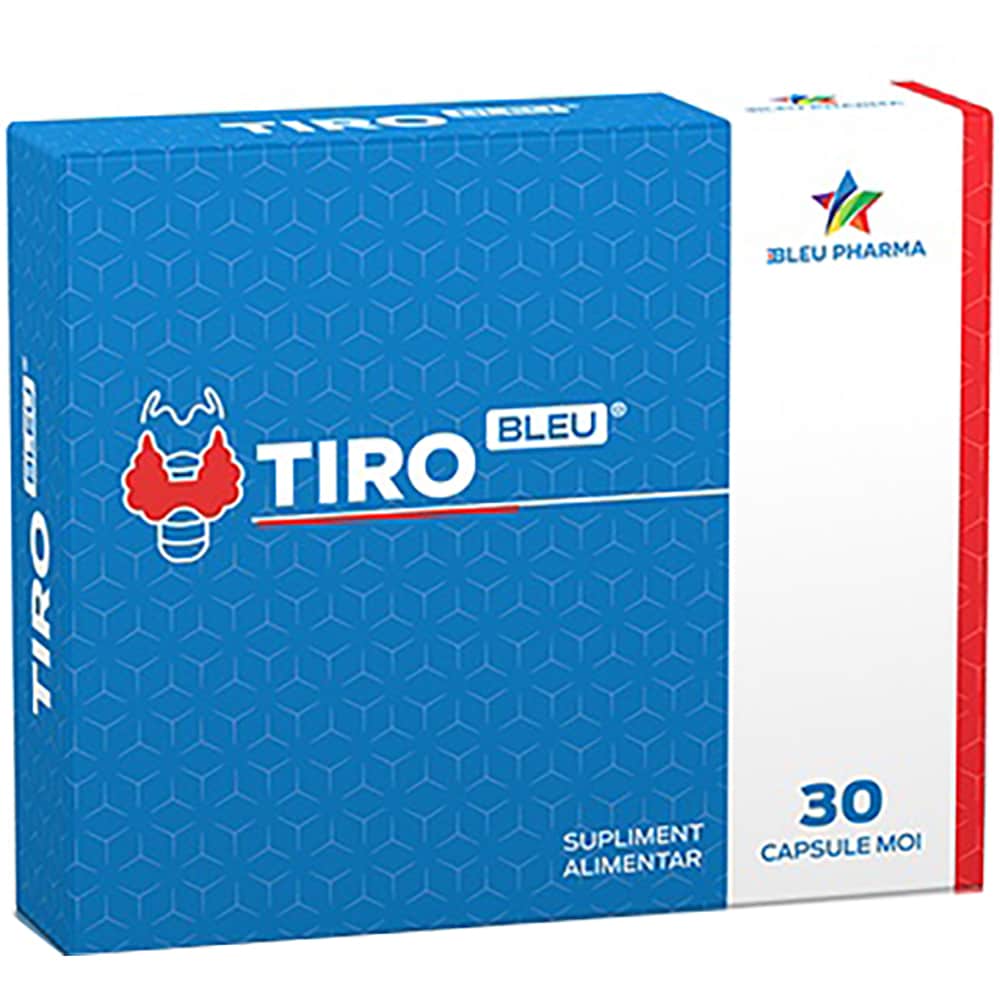 Supliment alimentar TiroBleu, 30 capsule, BLEU PHARMA