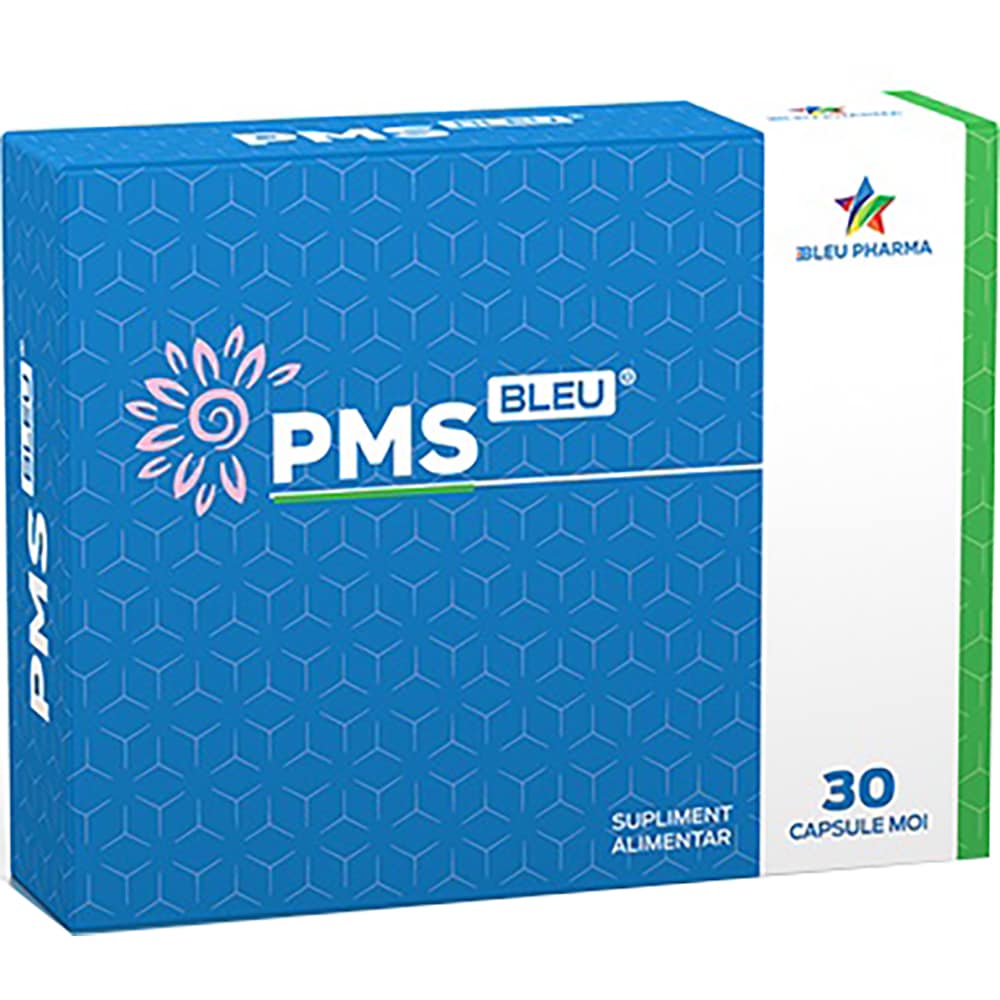 Supliment alimentar PMS Bleu, 30 capsule, BLEU PHARMA