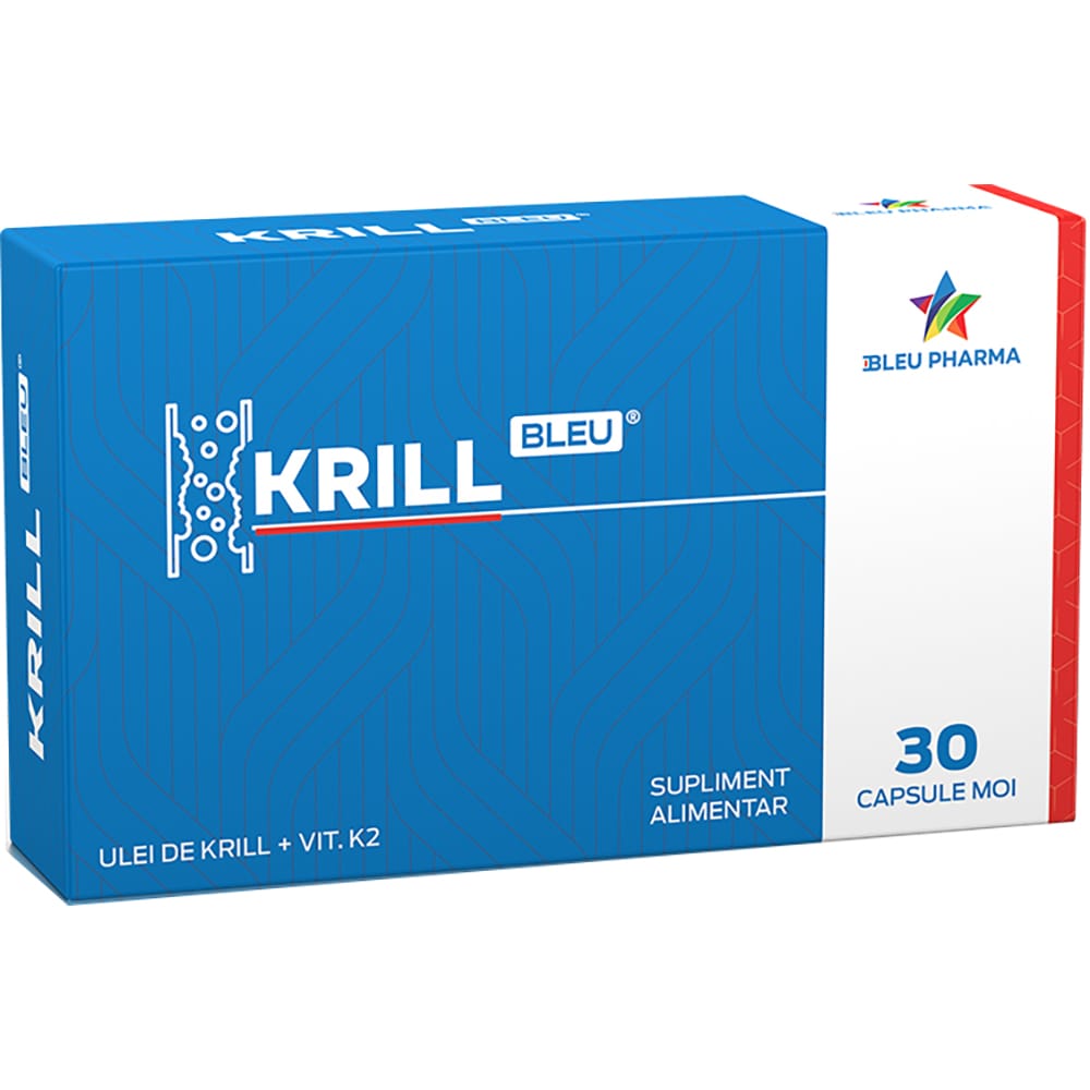 Supliment Krill Bleu, 30 capsule moi, BLEU PHARMA