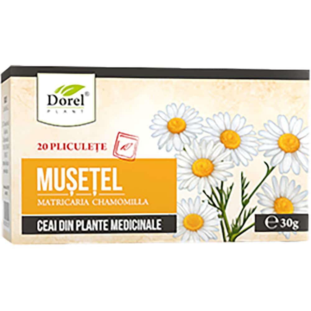 Ceai de musetel DOREL PLANT, 30 g, 20 buc