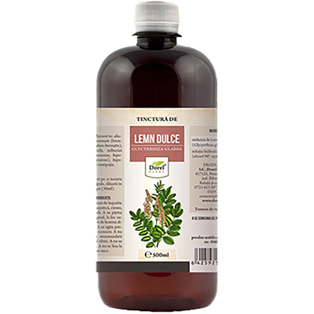 Tinctura Lemn Dulce, 500 ml, DOREL PLANT