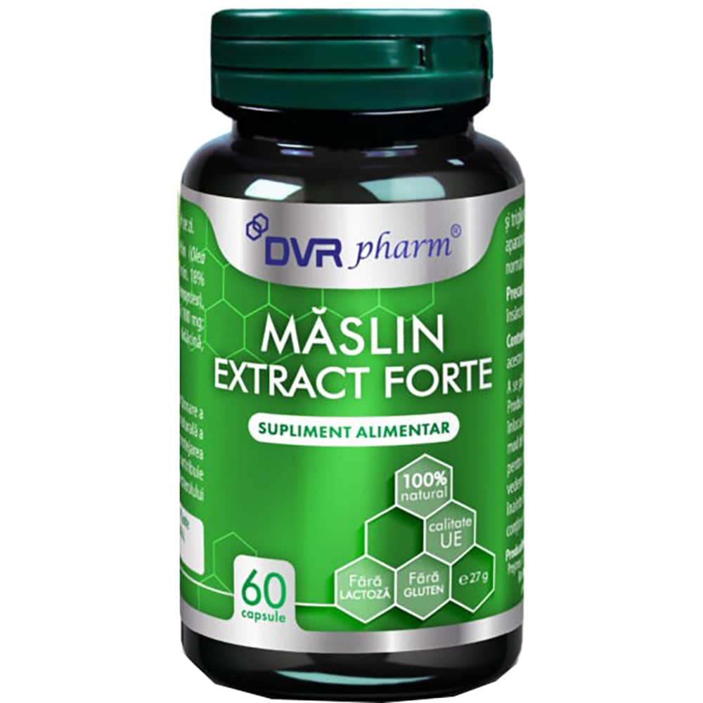 Supliment Maslin Forte Extract, 60 capsule, DVR PHARM
