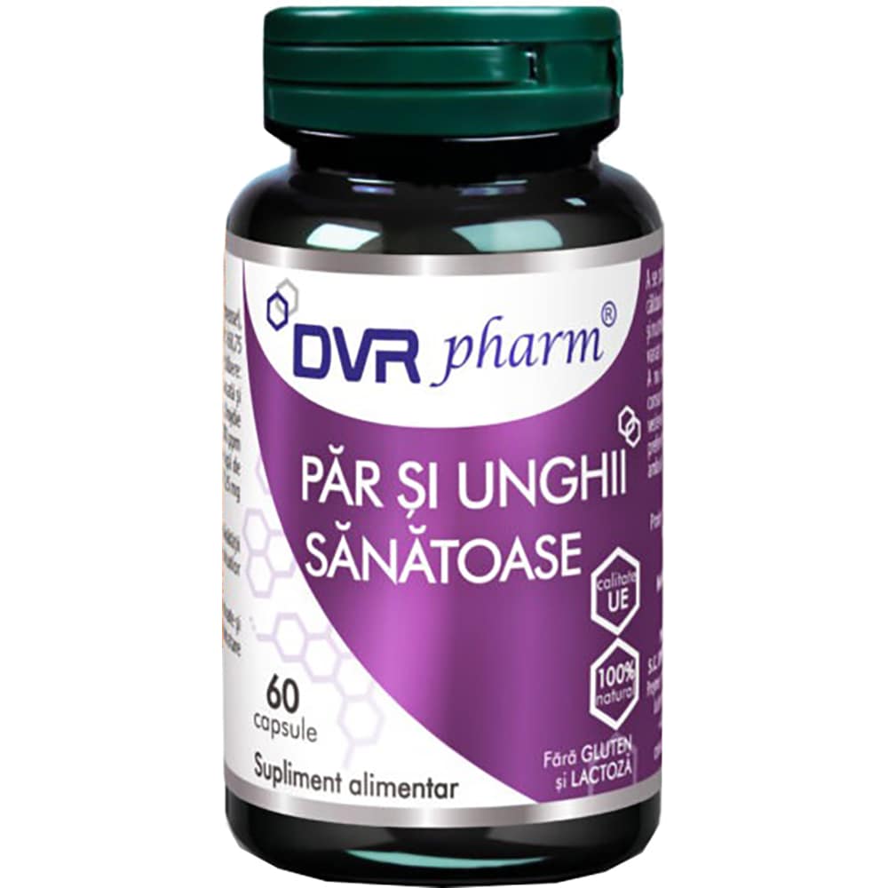 Supliment Par si Unghii sanatoase, 60 capsule, DVR PHARM