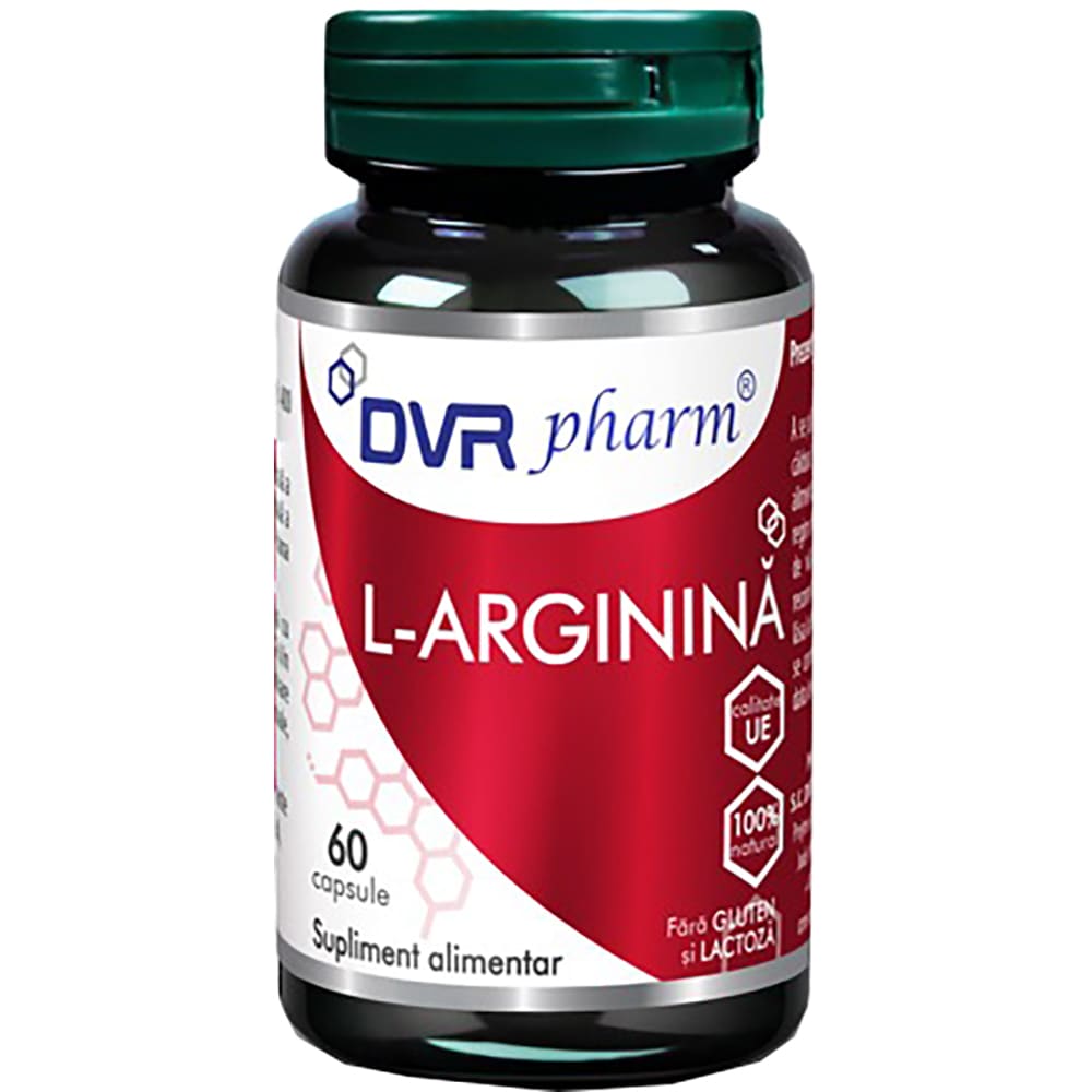 Supliment L-Arginina, 60 capsule, DVR PHARM