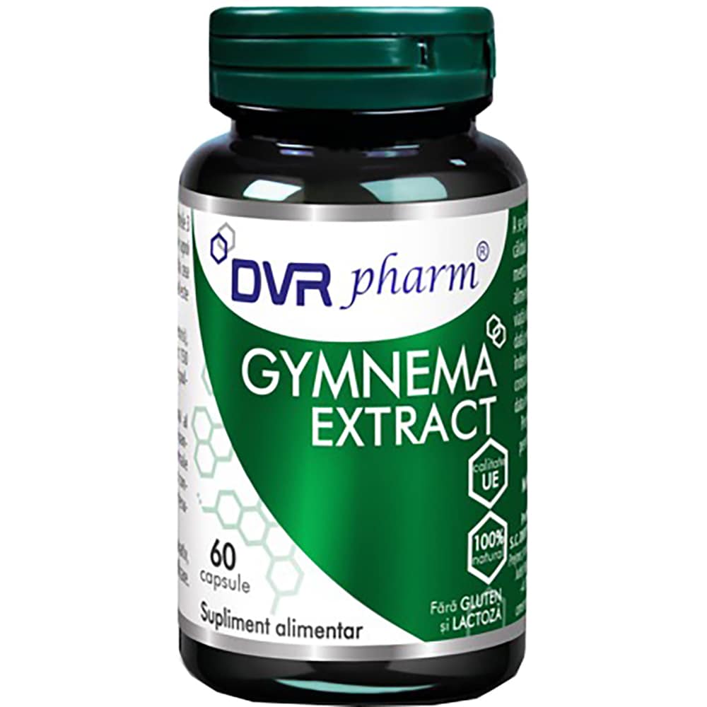 Supliment Gymnema Extract, 60 capsule, DVR PHARM