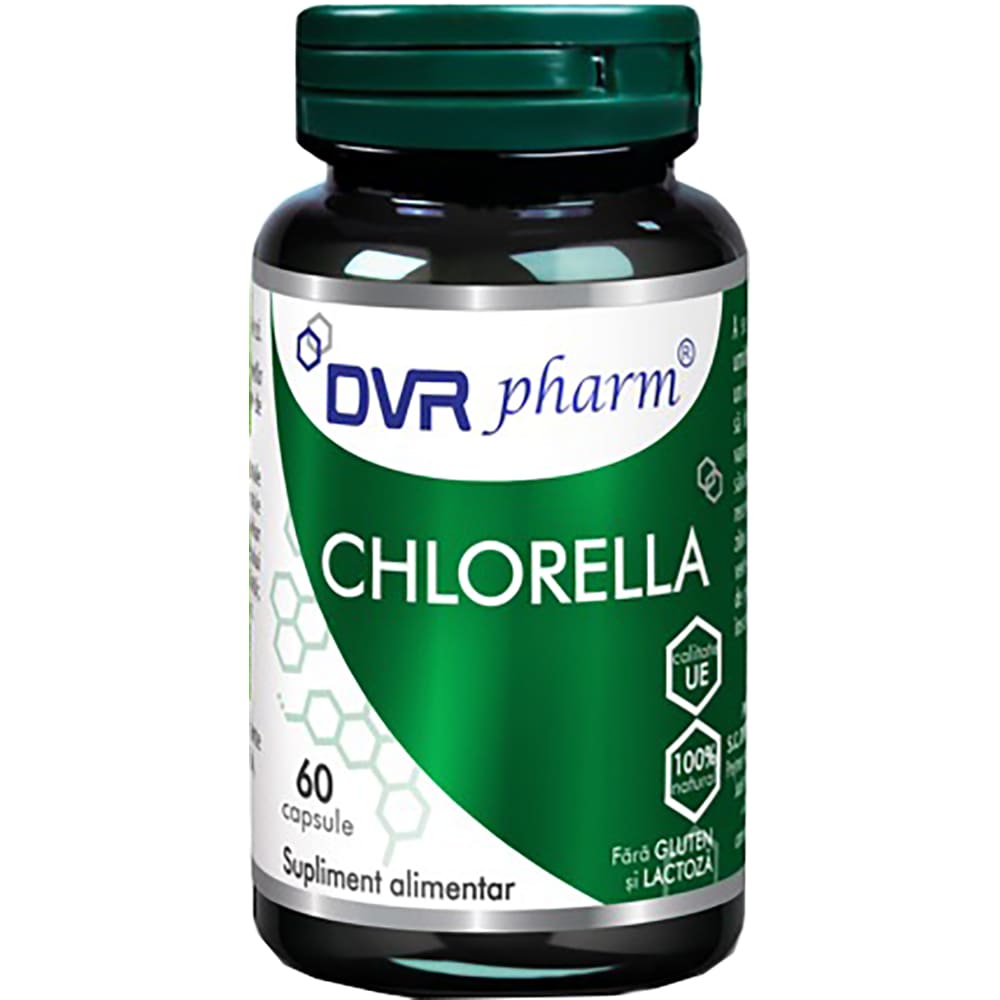 Supliment Chlorella DVR, 60 capsule, DVR PHARM