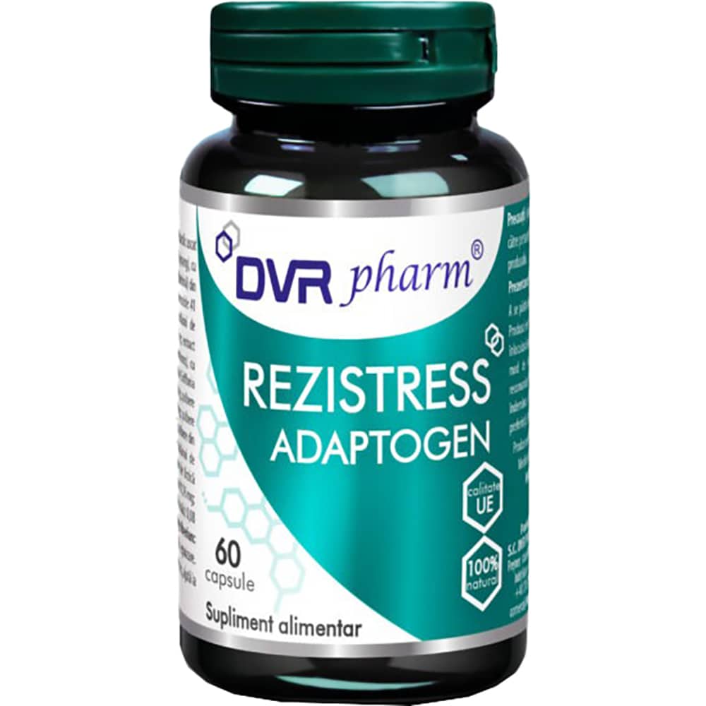 Supliment Rezistress Adaptogen, 60 capsule, DVR PHARM