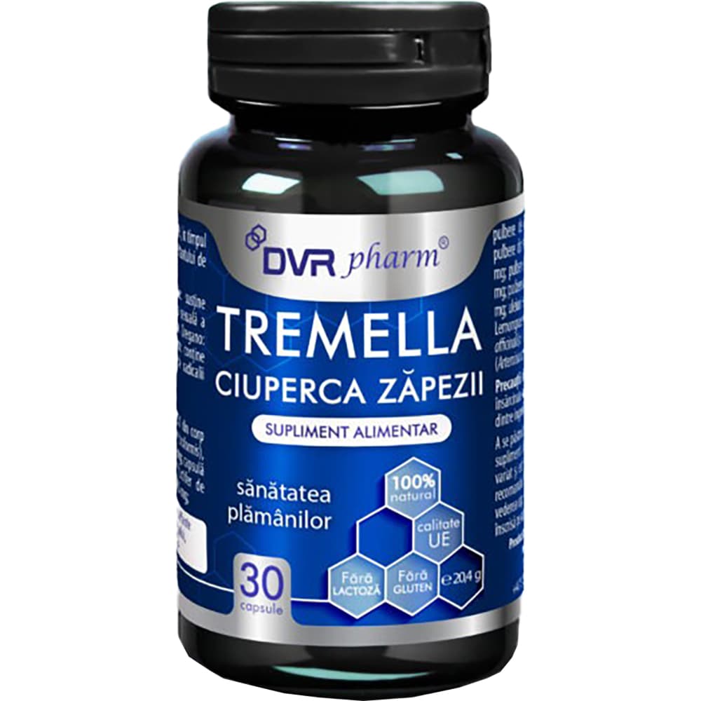Supliment Tremella, 30 capsule, DVR PHARM