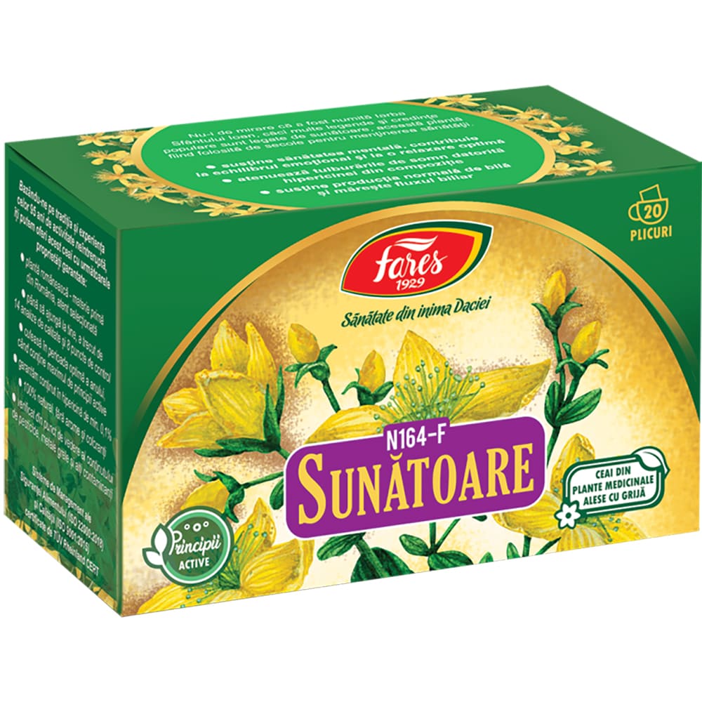 Ceai FARES Sunatoare N164, 20 plicuri