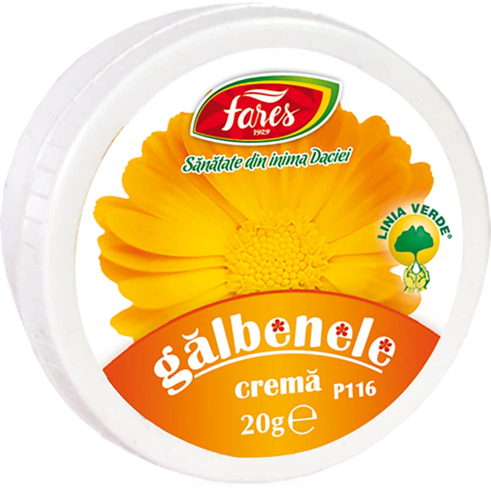 Crema Galbenele P116, 20 g, FARES