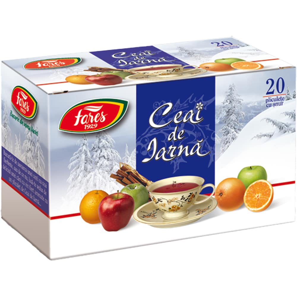 Ceai FARES de Iarna, 20 plicuri