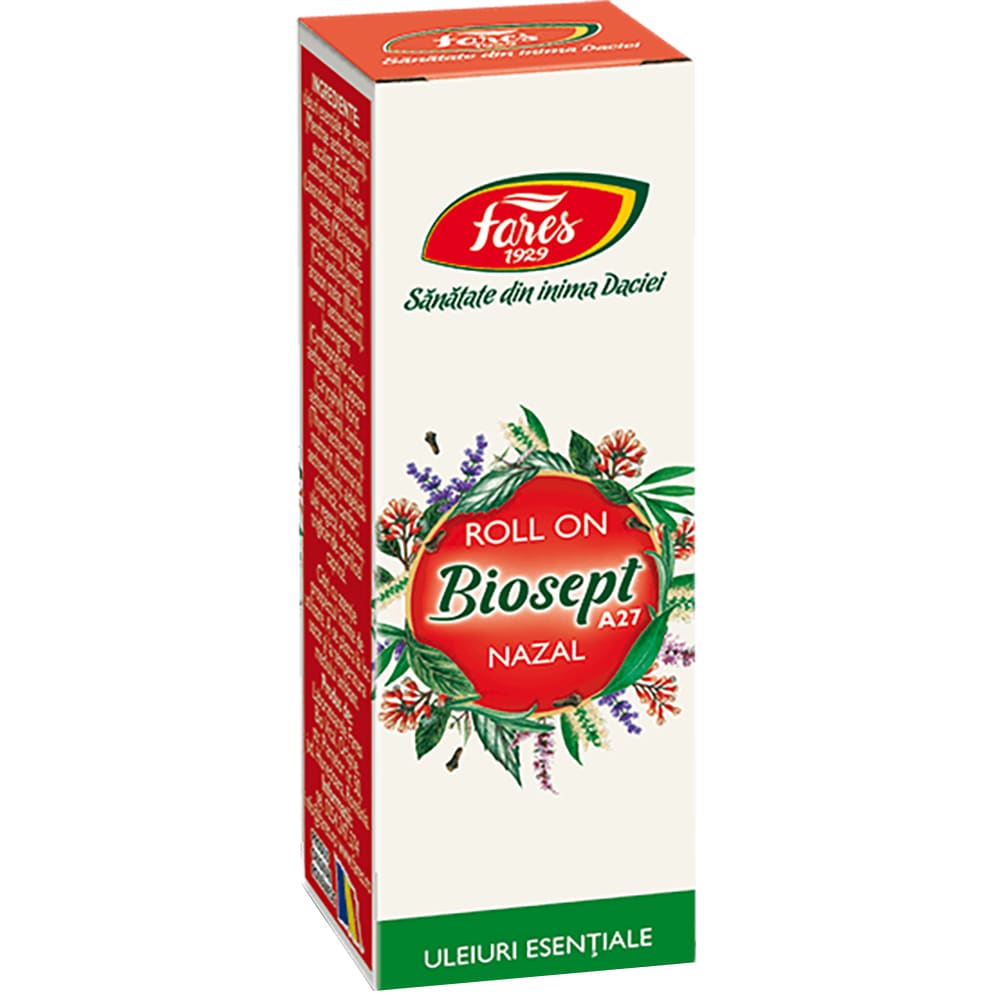 Supliment alimentar Biosept Nazal A27, 5 ml, FARES