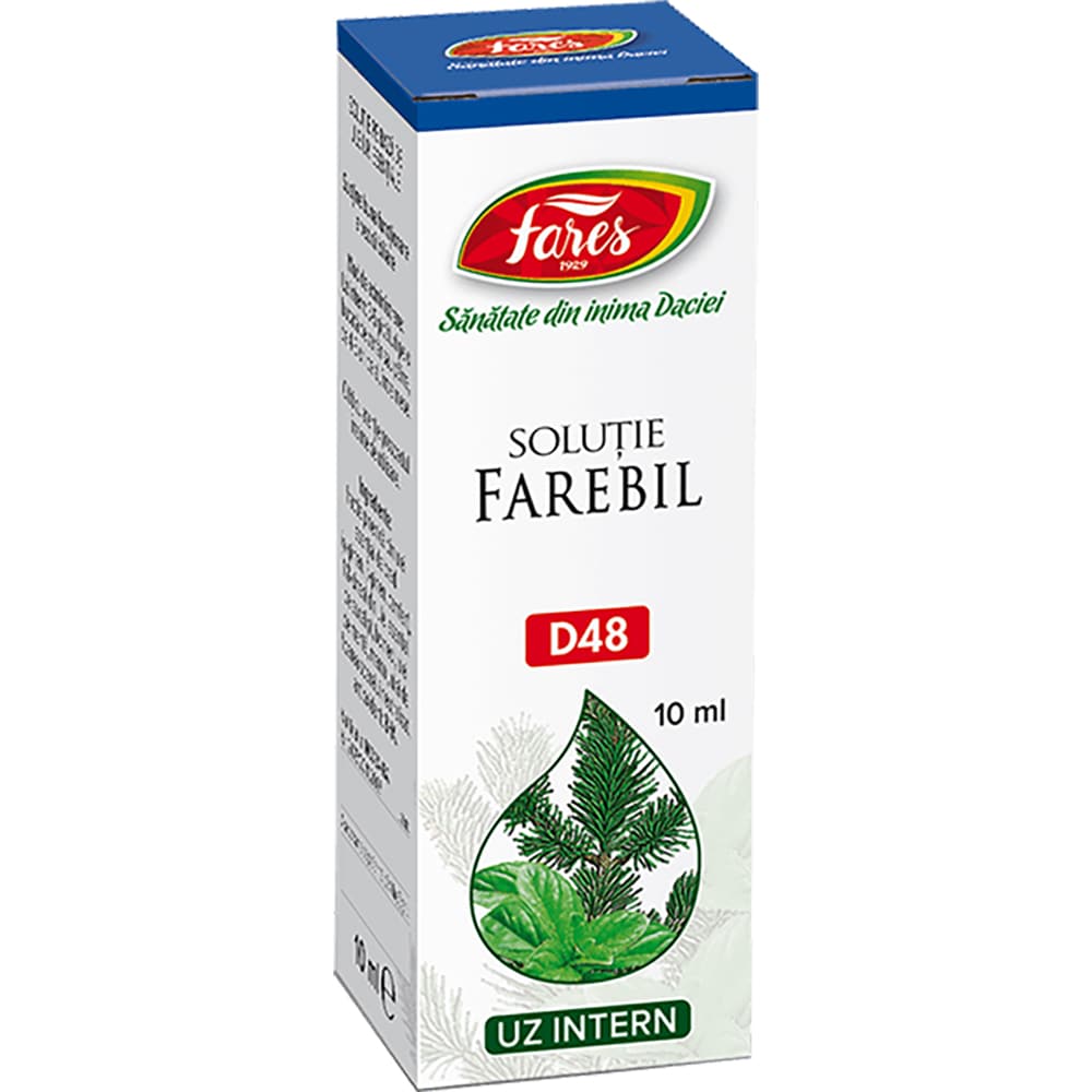 Solutie uz intern Farebil, 10 ml, FARES