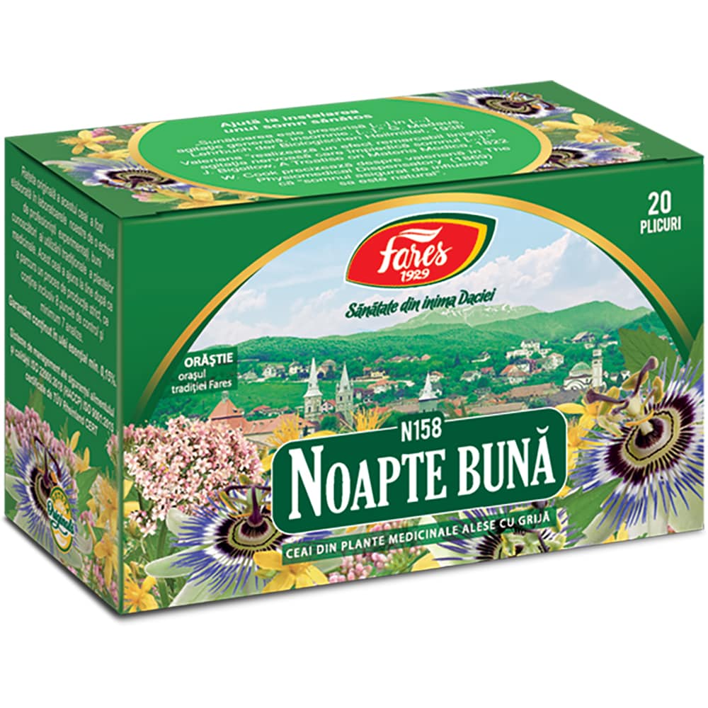 Ceai FARES Noapte Buna N158, 20 plicuri
