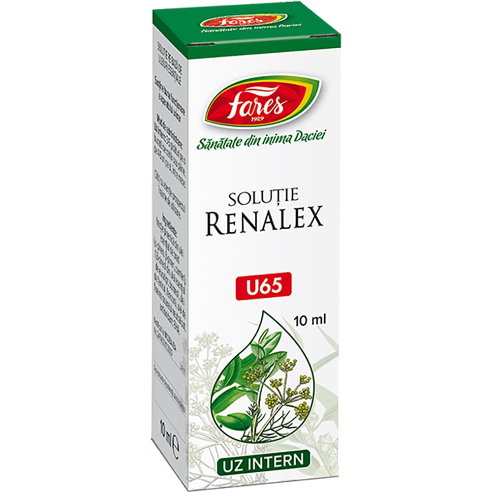 Solutie uz intern Renalex U65, 10 ml, FARES