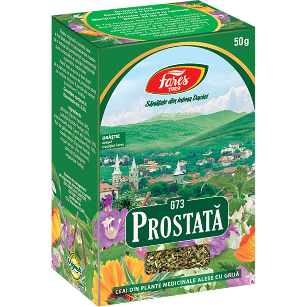 Ceai FARES Prostata G73, 50 g