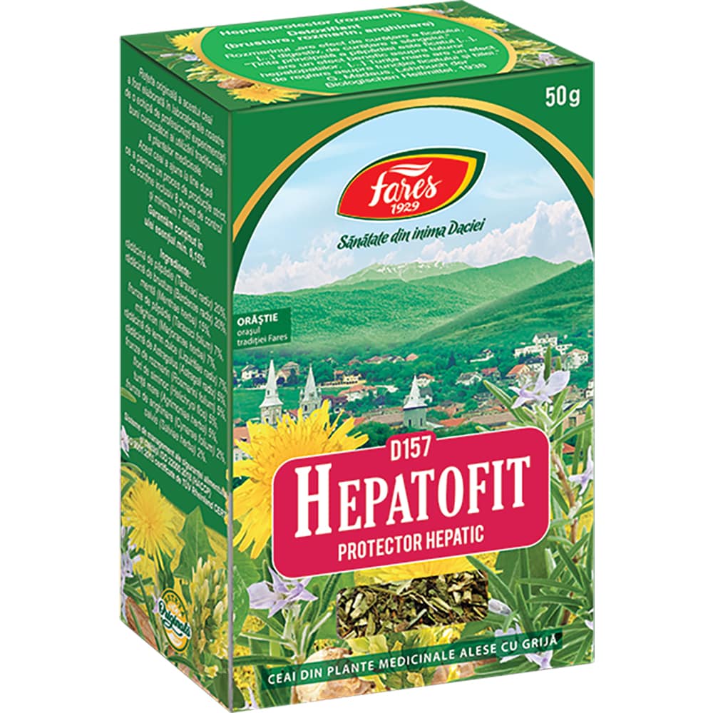 Ceai FARES Hepatofit protector hepatic D157, 50 g