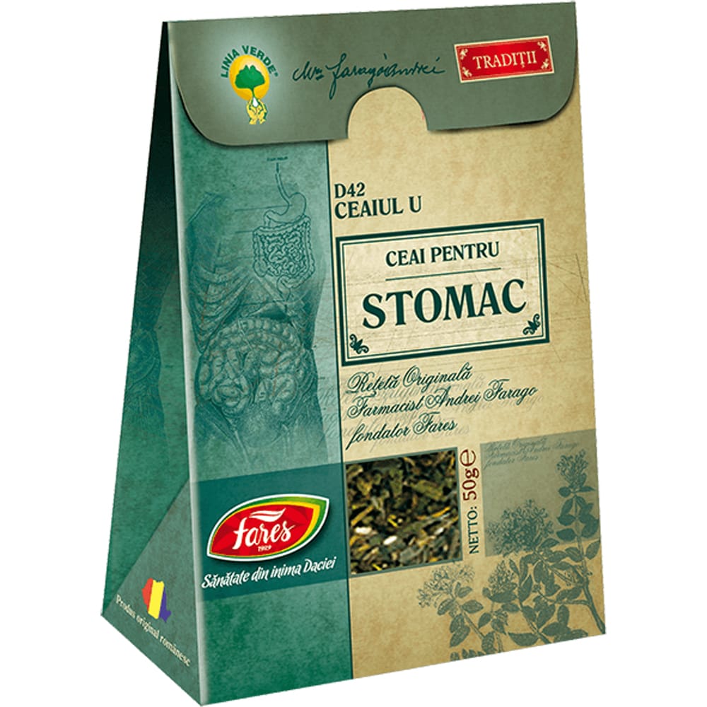 Ceai FARES pentru stomac D42, 50 g