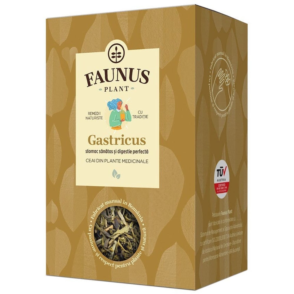 Ceai FAUNUS PLANT Gastricus, 90 g