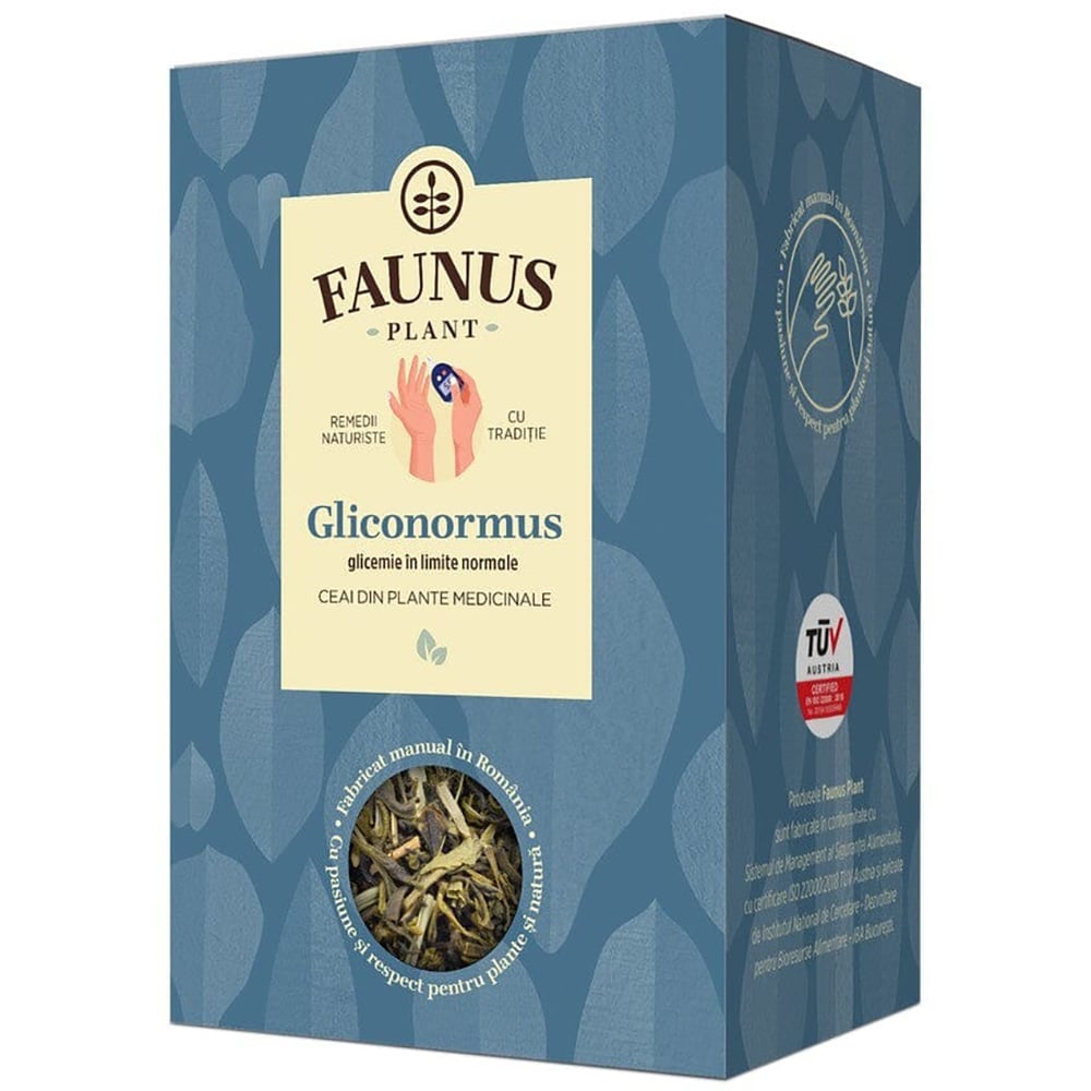 Ceai FAUNUS PLANT Gliconormus, 90 g