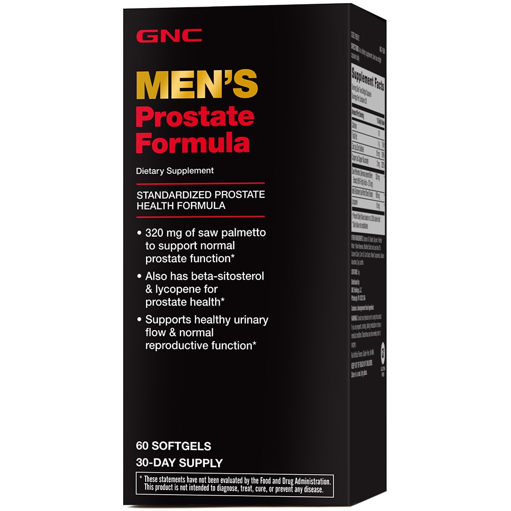 Supliment alimentar Formula pentru prostata Men's, 60 capsule moi, GNC