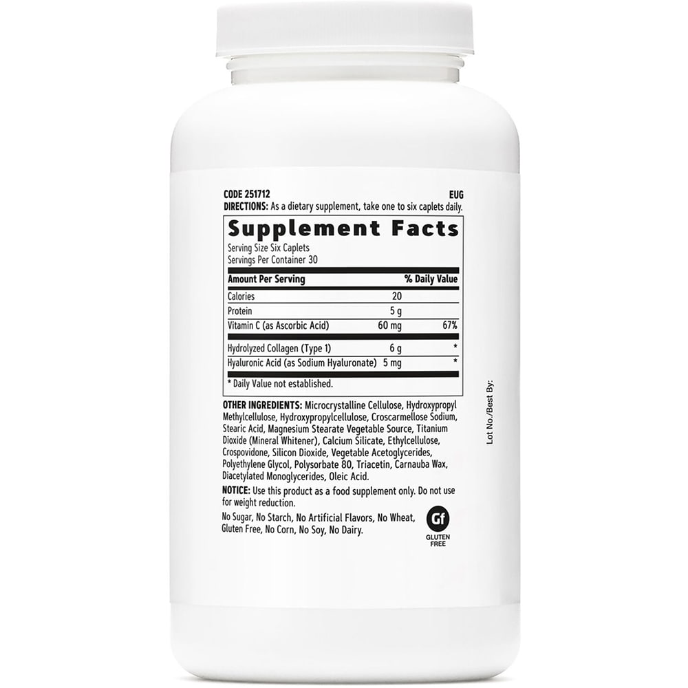 Supliment alimentar Colagen hidrolizat tip 1 Women's Beauty Basics, 180 tablete