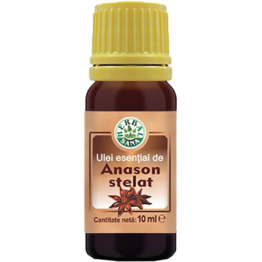 Ulei esential de Anason Stelat, 10 ml, HERBAVIT