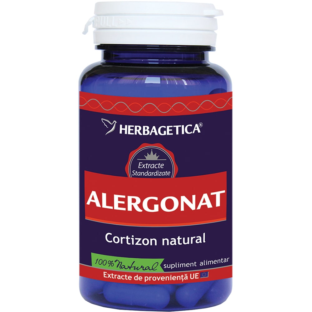 Supliment alimentar Alergonat, 60 capsule, HERBAGETICA