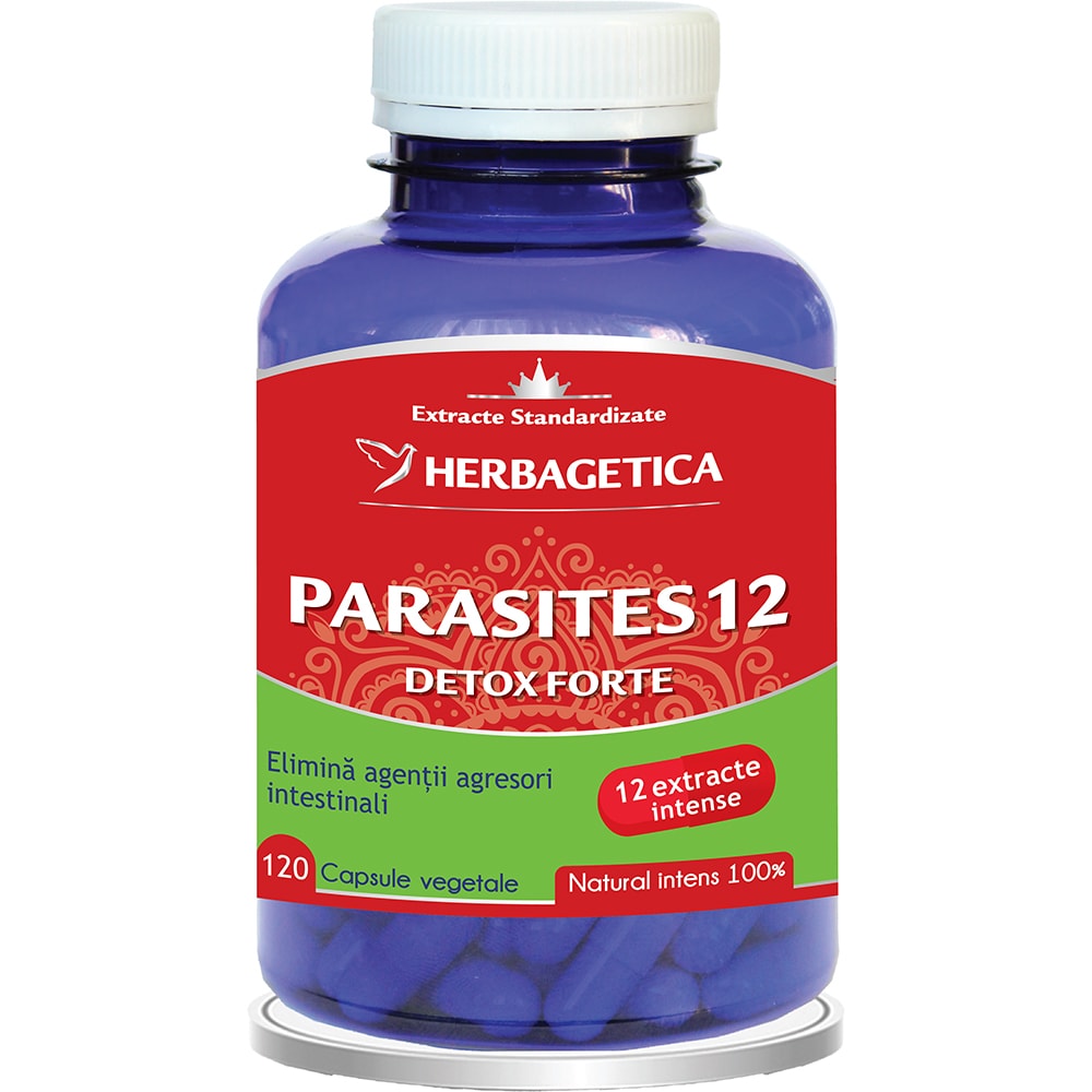 Supliment Parasites 12, 120 capsule, HERBAGETICA