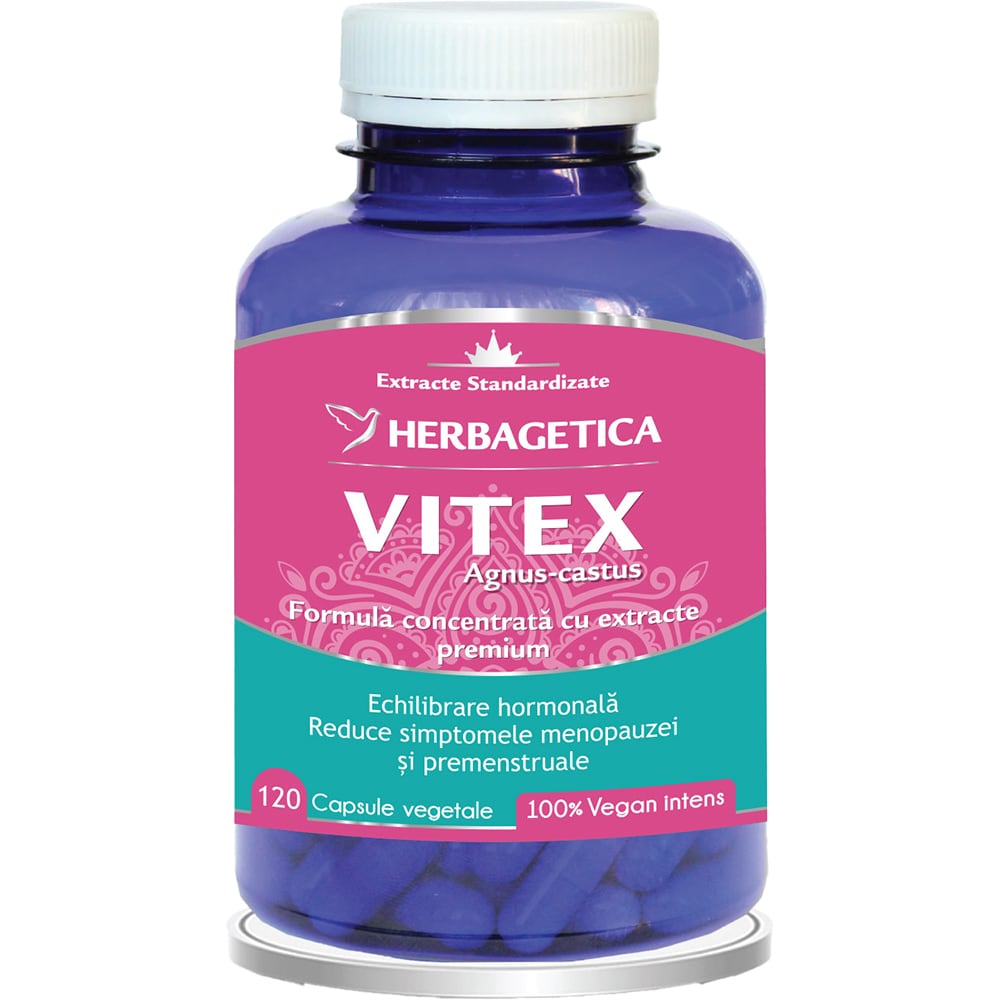 Supliment Vitex, 120 capsule, HERBAGETICA