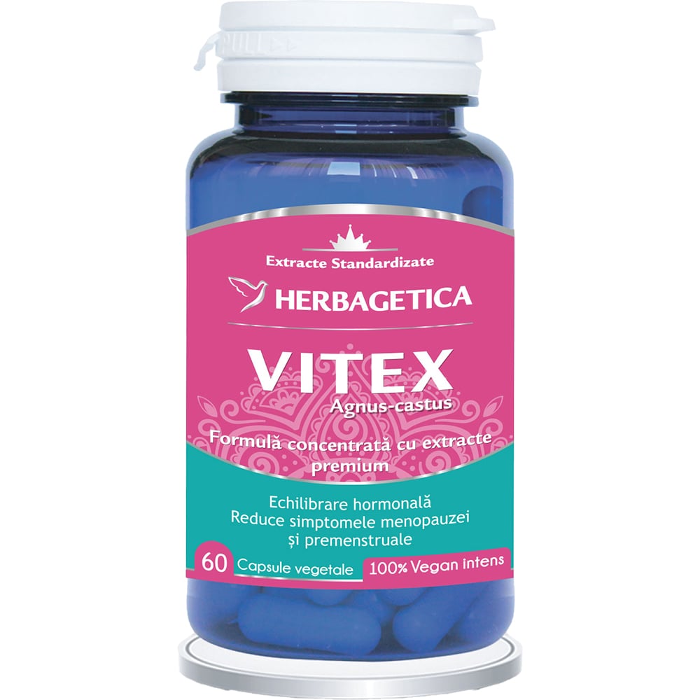 Supliment Vitex, 60 capsule, HERBAGETICA