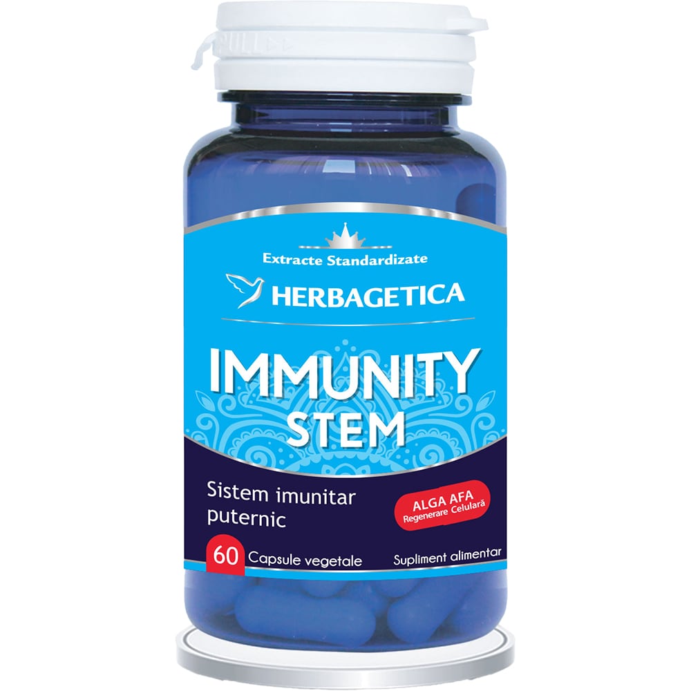 Supliment Immunity Stem, 60 capsule, HERBAGETICA