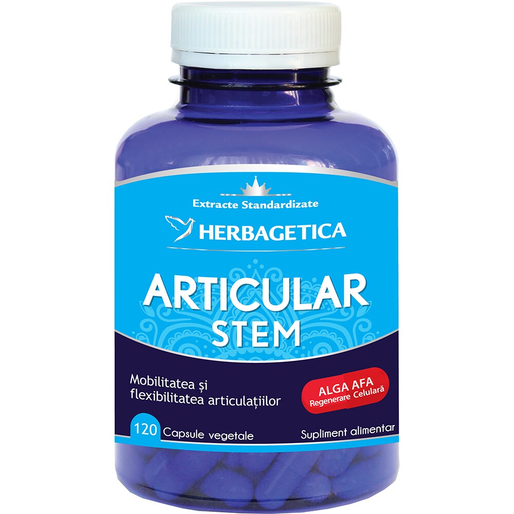 Supliment alimentar Articular Stem, 120 capsule vegetale, HERBAGETICA
