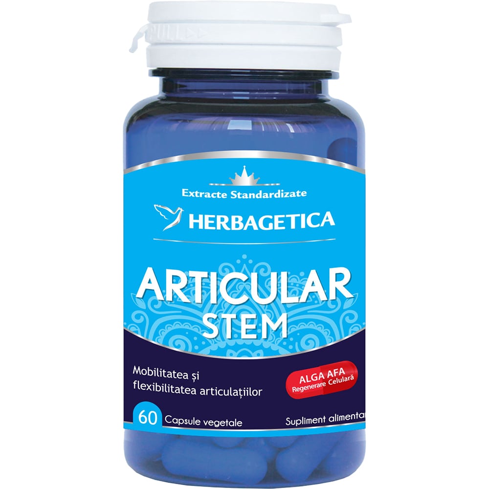 Supliment alimentar Articular Stem, 60 capsule vegetale, HERBAGETICA