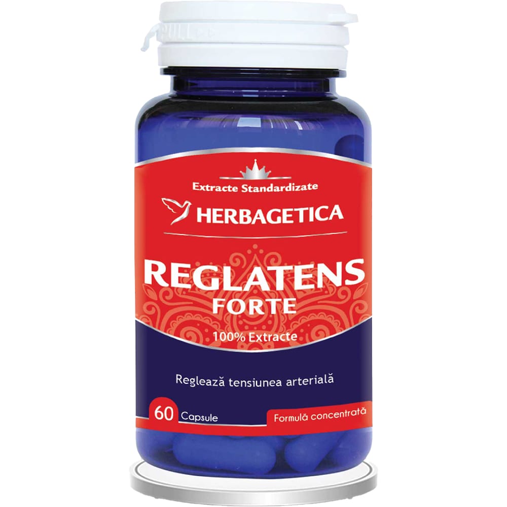 Supliment Reglatens Forte, 60 capsule, HERBAGETICA